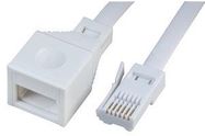 TELEPHONE PLUG TO SOCKET 6 WAY 5M