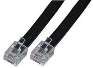 RJ12 TO RJ12 6P6C BLACK 5M