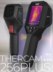 Thermal imager 256x192 , 25 Hz, 37.2° x 50°, up to 49,152 (76,800 in SuperIR mode) pixels, 16Gb, -20°- 550°C, WiFi/USB-C