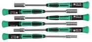 NUT DRIVER SET, 6PC