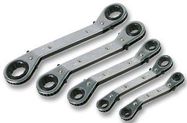 SPANNER SET, OFFSET RATCHET, METRIC, 5PC