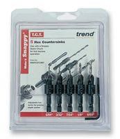 COUNTERSINK SET. TCT, 5PC