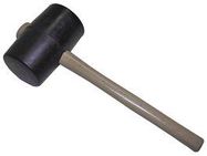 RUBBER MALLET, BLACK, 800G