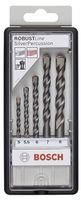 MASONRY DRILL BIT SET, 5PC