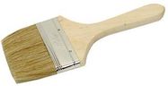 BRUSH, PURE BRISTLE, WOOD HANDLE, 100MM