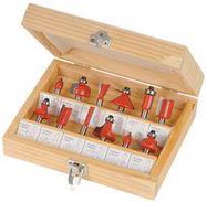 ROUTER BIT SET, 1/4", 12PC