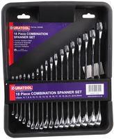 COMBINATION SPANNER SET, 18PIECE, 6-24MM