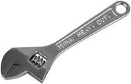 ADJUSTABLE SPANNER, CHROME, 6IN/150MM