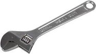 ADJUSTABLE SPANNER, CHROME, 8IN/200MM