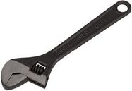 ADJUSTABLE SPANNER, BLACK, 8IN/200MM