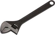 ADJUSTABLE SPANNER, BLACK, 10IN/250MM