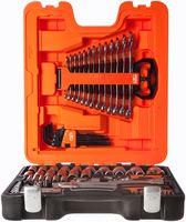 SOCKET SET WITH COMBINATION SPANNER SET