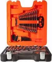 SOCKET SET WITH COMBINATION SPANNER SET