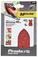 MOUSE SANDING SHEET - 40G (PK5)