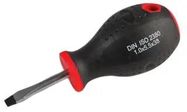 STUBBY SLOTTED SCREWDRIVER, 5.5MM X 38MM