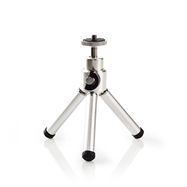 Tripod | Maximum load capacity: 0.8 kg | Minimum working height: 11 cm | Maximum working height: 14.5 cm | 1 Segment | Ball Head | Travel bag included | ABS / Steel | Silver