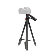 Tripod | Maximum load capacity: 3 kg | Minimum working height: 41.5 cm | Maximum working height: 160 cm | 5 Segments | Pan & Tilt | Travel bag included | ABS / Aluminium | Black