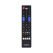 Replacement Remote Control | Suitable for: Samsung | Preprogrammed | 1 Device | Amazon Prime / Disney + Button / Netflix Button / Smart home Button / Youtube Button | Infrared | Black