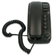 Compact corded telephone Black