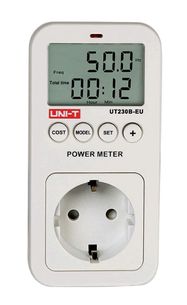 UT230B-EU Power Socket with voltage, current, time, power consumption and energy cos monitoring