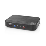 HDMI™ Converter | 1x USB-C™ / 2x HDMI™ Input | 1x HDMI™ Output | 1-way | 4K@60Hz | 18 Gbps | ABS | Anthracite