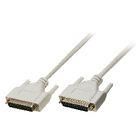 Serial Cable D-SUB 25-Pin Male - D-SUB 25-Pin Male 3.00 m Ivory