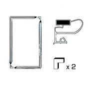 Universal Refrigerator Door Magnetic Gasket 1300x700mm, Click System