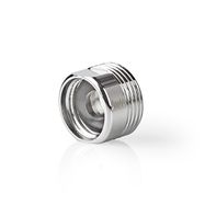 Hose Connector | 1/2'' | 3/4'' | Metal | Silver