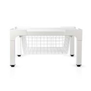 Stand for Washing Machine & Dryer | Wire basket | 200 kg | White