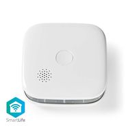 SmartLife smoke detector, Wi-Fi, battery CR123A, 85 dB, white, TUYA