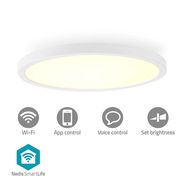 SmartLife Ceiling Light | Wi-Fi | RGB / Warm to Cool White | Round | Diameter: 290 mm | 1800 lm | 2700 - 6500 K | IP20 | Energy class: F | Android™ / IOS