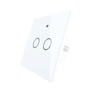 Smart Light Wall Touch Switch Single Pole 220V No Neutral Wire, TUYA Wi-Fi