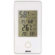 Digital indoor thermometer white