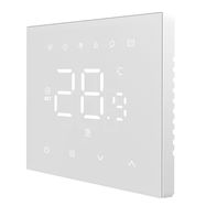 Smart thermostat for water heating floor valves control, 3A, Wi-Fi, white, TUYA / Smart Life