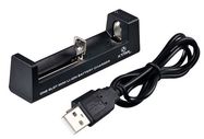 Charger Li-ion batteries 3.7V 10440-26650 from USB