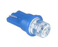 12V Car bulb W2.1x9.5d, LED, blue