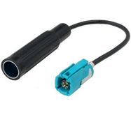 Antenna adapter FAKRA plug - DIN socket, cable length 23cm