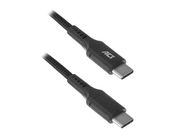 USB 2.0 charging/data cable C male - C male 60 W - 1 m