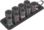 Belt C Impaktor 1 socket set, 1/2" drive, 1 x 13.0x38.0; 1 x 14.0x38.0; 1 x 15.0x38.0; 1 x 16.0x38.0; 1 x 17.0x38.0; 1 x 18.0x38.0; 1 x 19.0x38.0; 1 x 20.0x38.0; 1 x 21.0x38.0; 1 x 71.0x210.0; 1 x 30.0x200.0, Wera