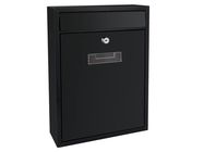 MAILBOX - IBIZA - BLACK - 36 x 26 x 8 cm