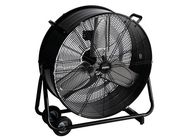 FLOOR FAN - DRUM - METAL - Ø 60 cm - BLACK