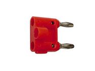 DUAL BANANA PLUG - RED