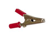 ALLIGATOR CLIP 55mm WITH SCREW - RED