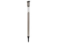 SOLAR LIGHT with stainless steel pole - 70 cm (27.56") - 20 pcs in Display