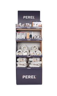 Display electricity, carton, complete with 10 references