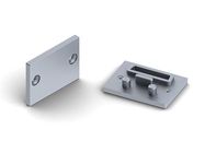 ALUMINIUM END CAP FOR ALU-EPOXY FOR PMMA DIFFUSER WITHOUT CABLE HOLE - SILVER