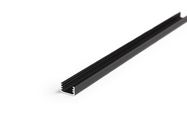 LED Profile SLIM8 A/Z 2000 black anod.