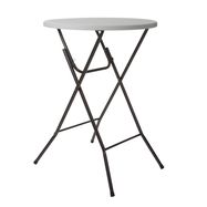 ROUND FOLDING TABLE - Ø 80 x 110 cm