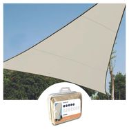 SHADE SAIL - TRIANGLE - 3.6 x 3.6 x 3.6 m - COLOUR: CREAM