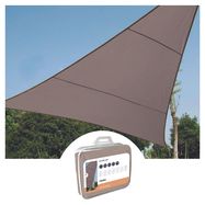 SHADE SAIL - TRIANGLE - 3.6 x 3.6 x 3.6 m - COLOUR: TAUPE